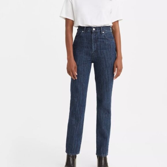 LEVI'S : Wellthread 70's High Rise Straight Fit Women's Jeans (Size: 28x29) NWT - Picture 2 of 12